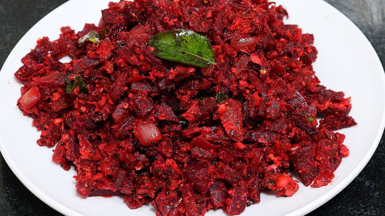பீட்ரூட் பொரியல் இப்படி செய்தால் இனி வேண்டாம்னு சொல்ல மாட்டாங்க | beetroot poriyal recipe