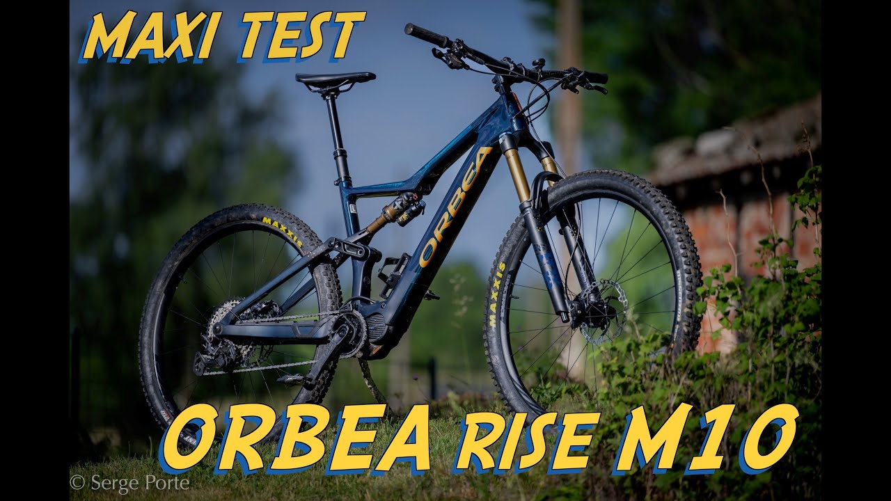 VTTAE ORBEA Rise M10  maxi test longue durée d'un vélo léger et performant