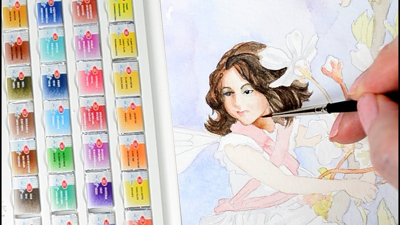 Trying White Nights Watercolor Paints by St Petersburg