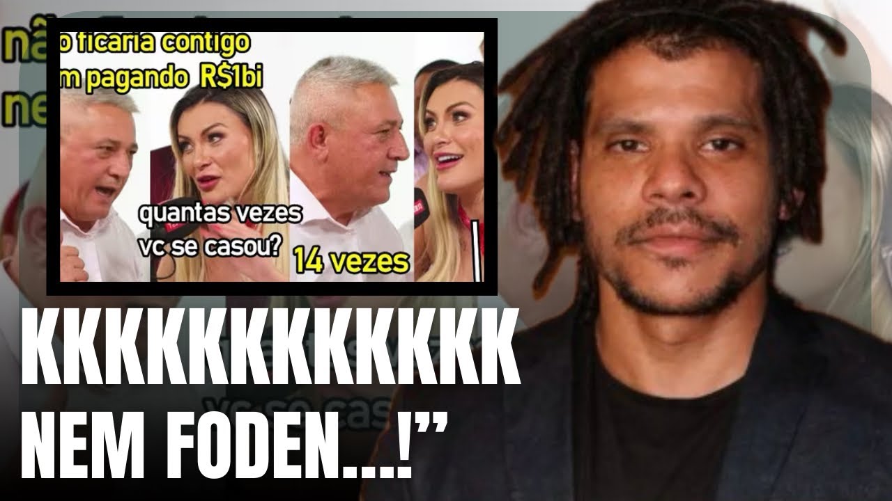 Andressa Urach DESMONTA redpill! "GOSTA DE FIO TERRA?!"