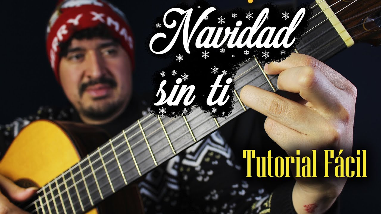 Navidad sin ti  de Los Bukis | Tutorial en Guitarra Acústica