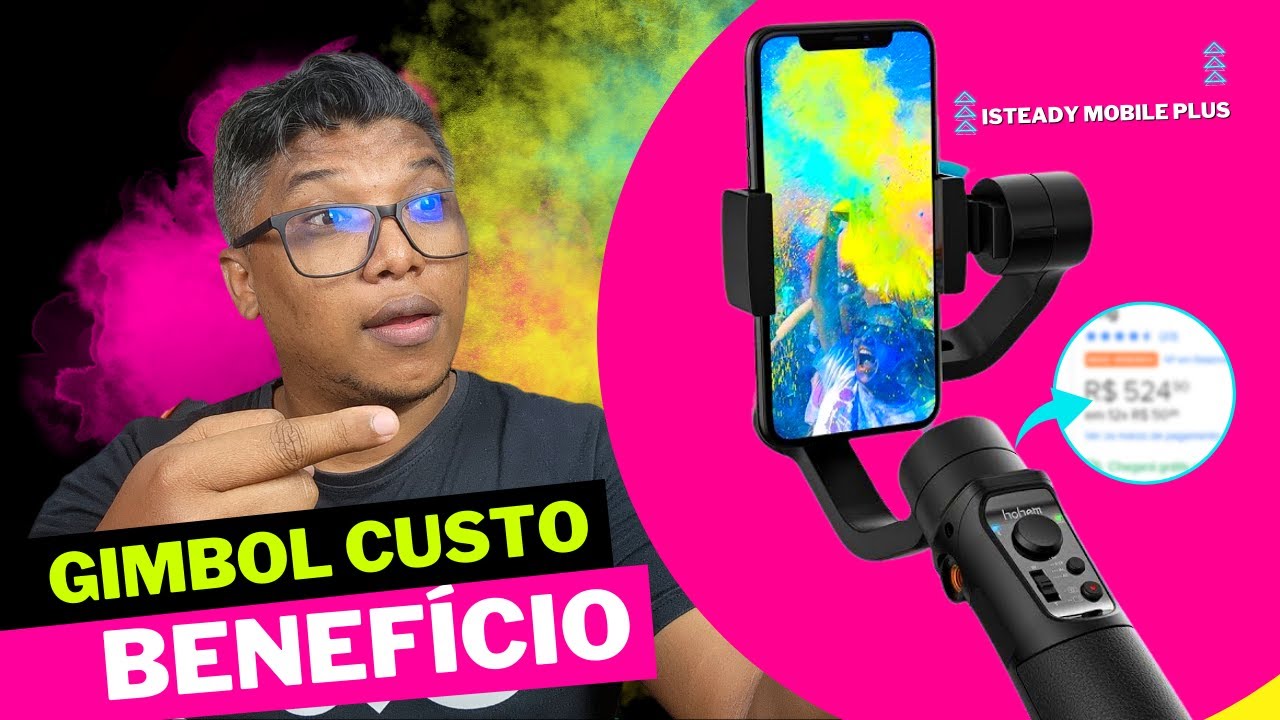 O MELHOR GIMBAL CUSTO BENEFÍCIO!! ISTEADY MOBILE + REVIEW