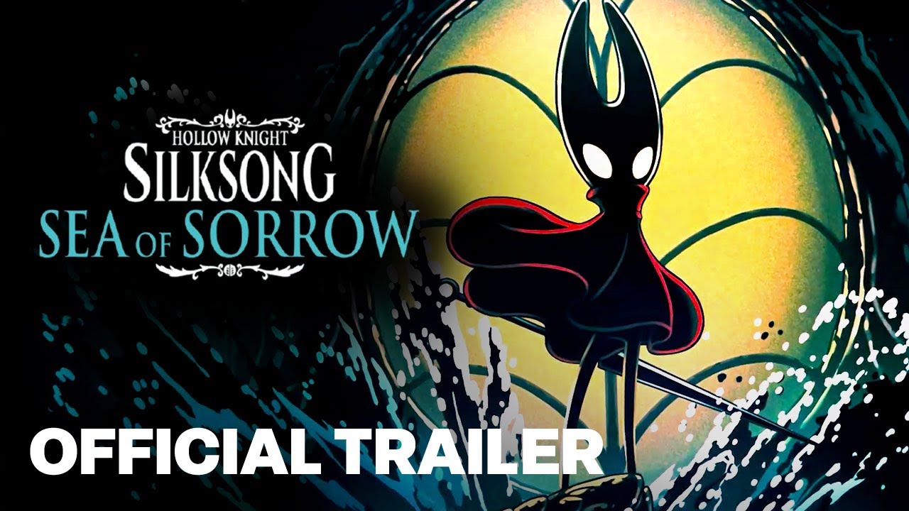 Hollow Knight: Silksong Sea of Sorrow Official Expansion Teaser Trailer