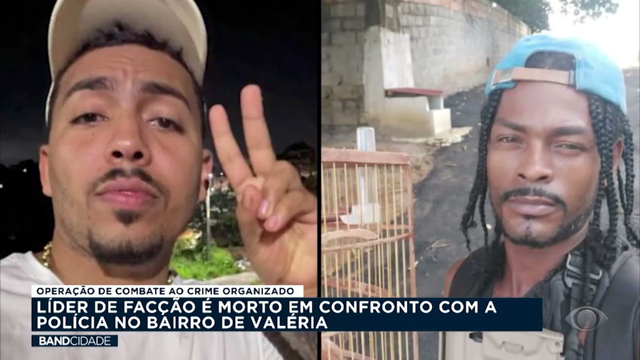 Líder de facção é morto em confronto com a polícia no bairro de Valéria, em Salvador - Band Cidade