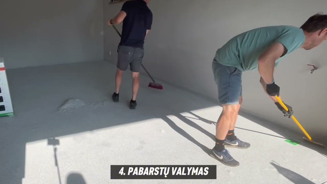 Epoksidines grindys