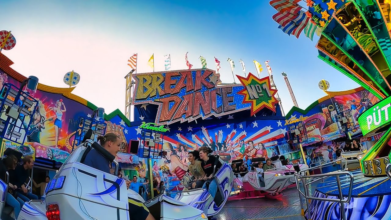 Break Dance No.1 (Kinzler) - Onride POV - P&uuml;tzchens Markt Bonn 2022 | Break Dancer