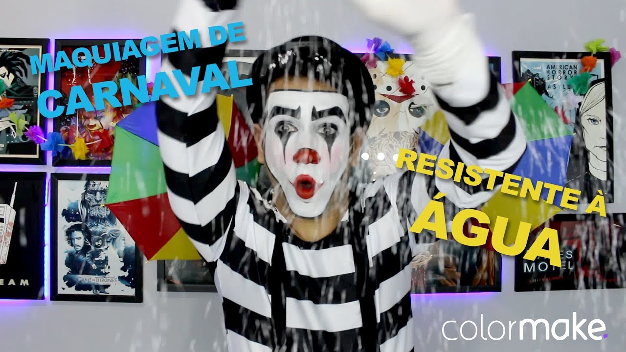 Colormake - Maquiagem de carnaval resistente &agrave; &aacute;gua