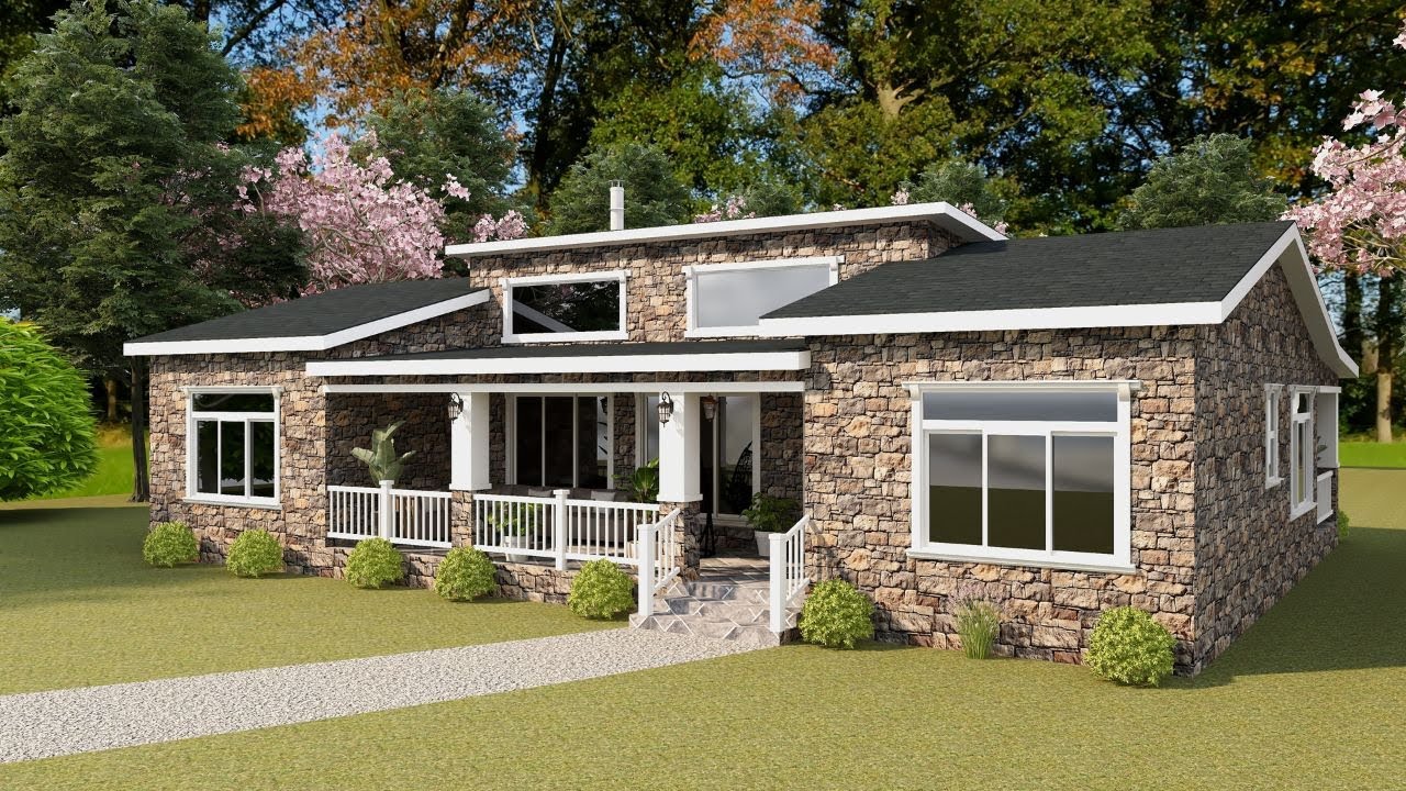 Efficient Luxury: 3-Bedroom Small House Design for Modern Living
