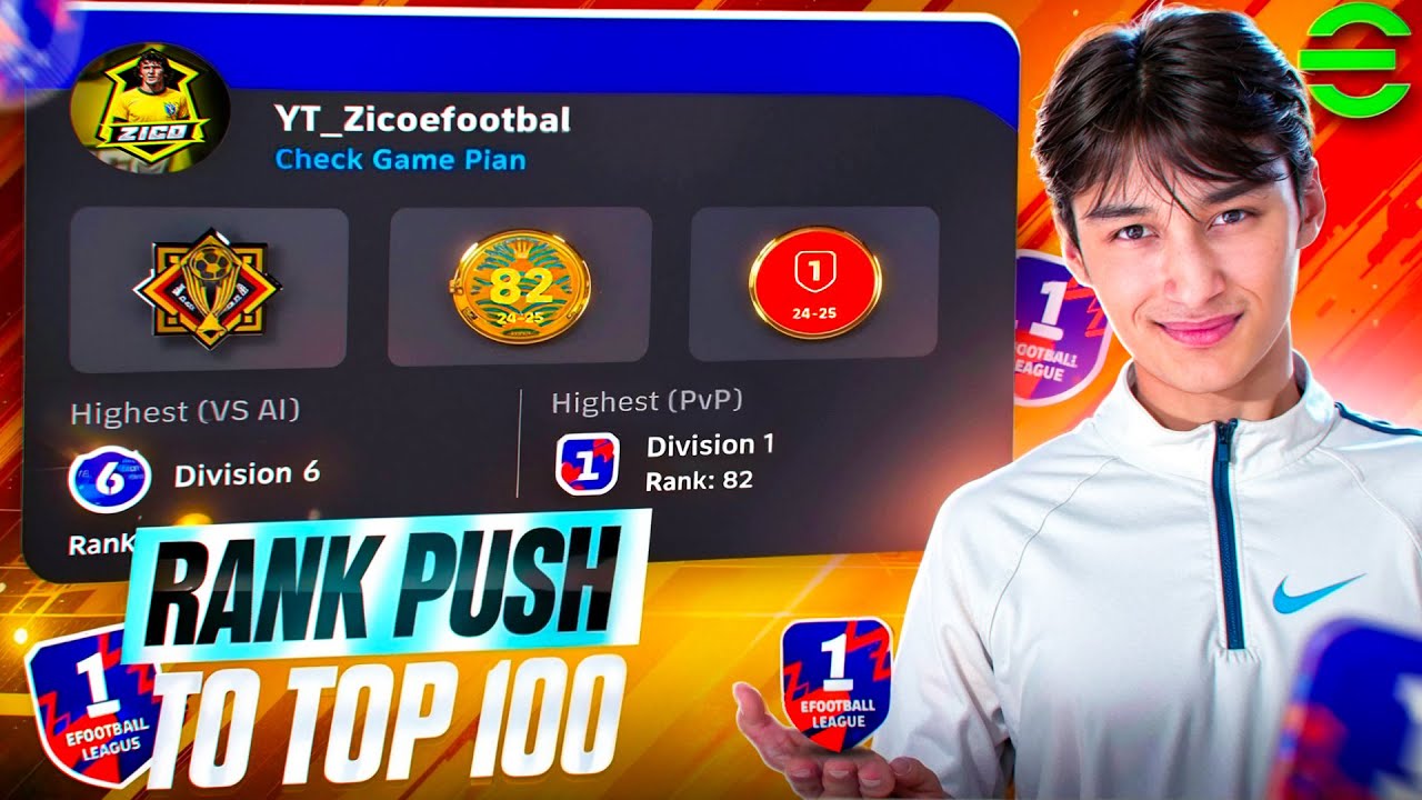 division push road to top 100 #live #efootball