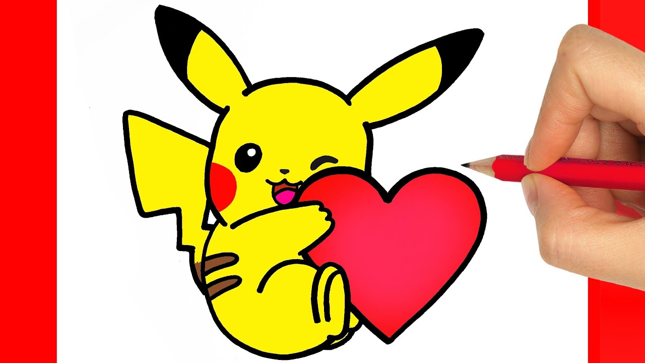 COMMENT DESSINER PIKACHU