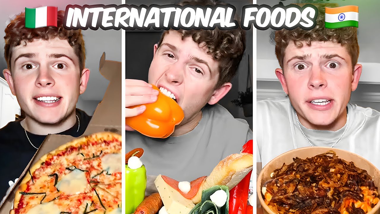 Tommy Winkler Eating EVERY Cuisine in The World • Compilation