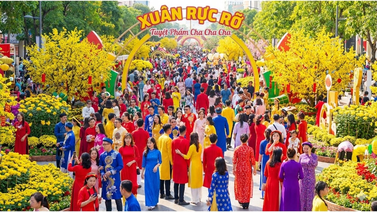 Xuân Rực Rỡ (Tuyệt Phẩm Cha Cha Cha) - Giai Điệu Vui Tươi Chào Năm Mới 2026 | Tĩnh Tâm Các