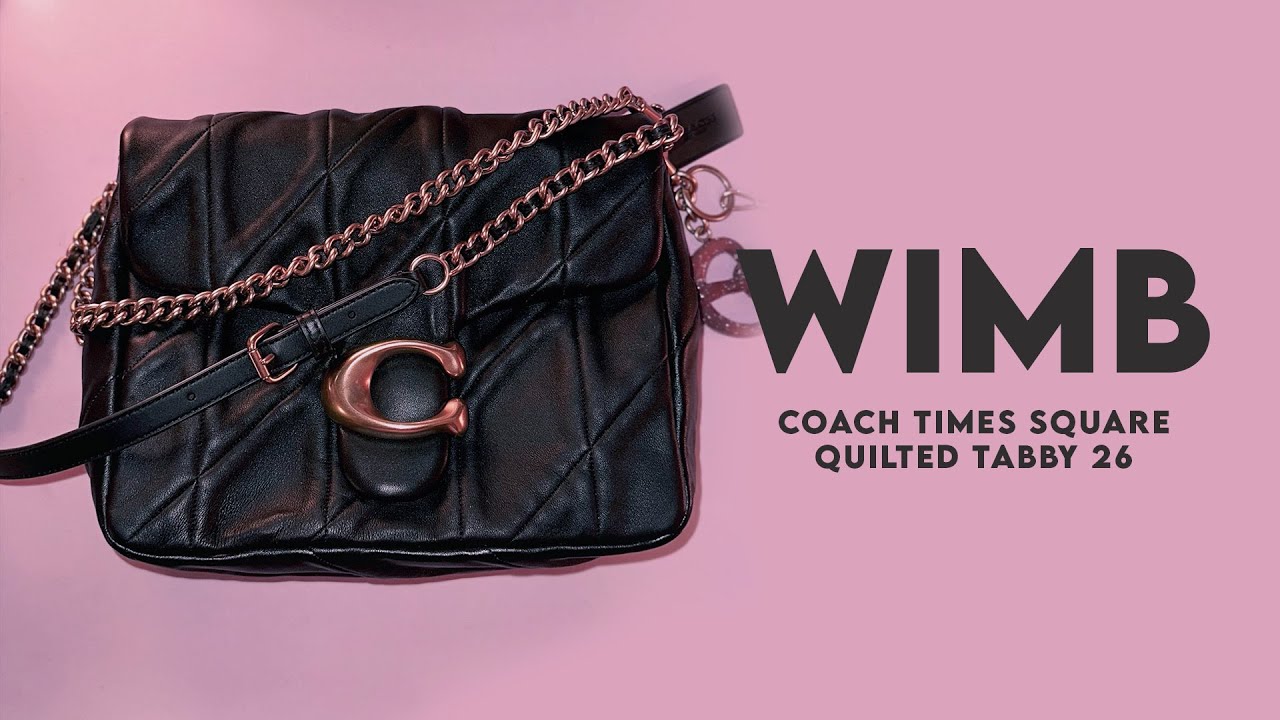 What's in my bag ✸ Coach Times Square Tabby 26