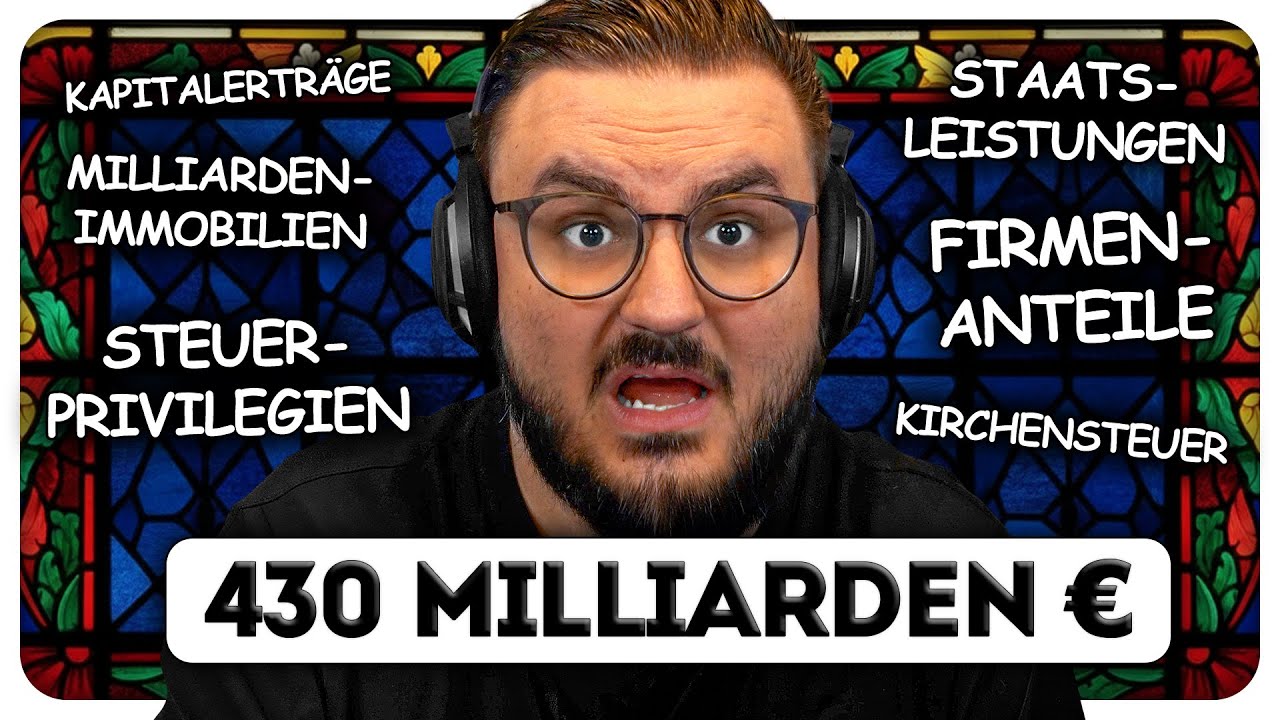 💥 SPECIAL: Wie die Kirche in Deutschland wirklich Geld macht!
