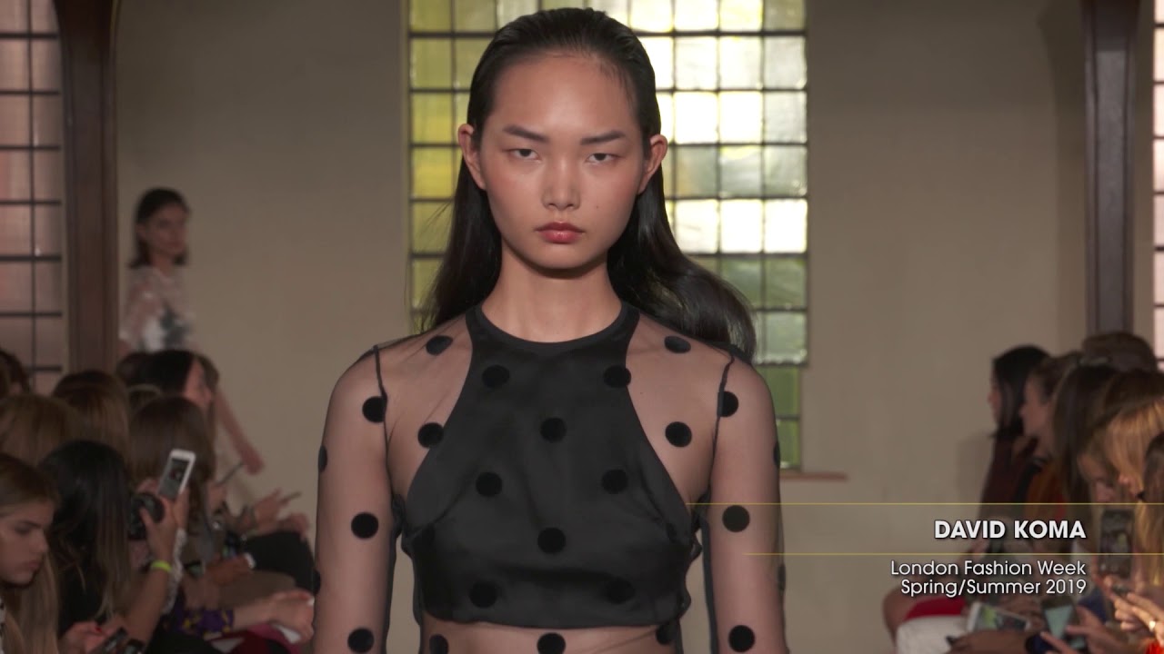 DAVID KOMA London Fashion Week Spring/Summer 2019