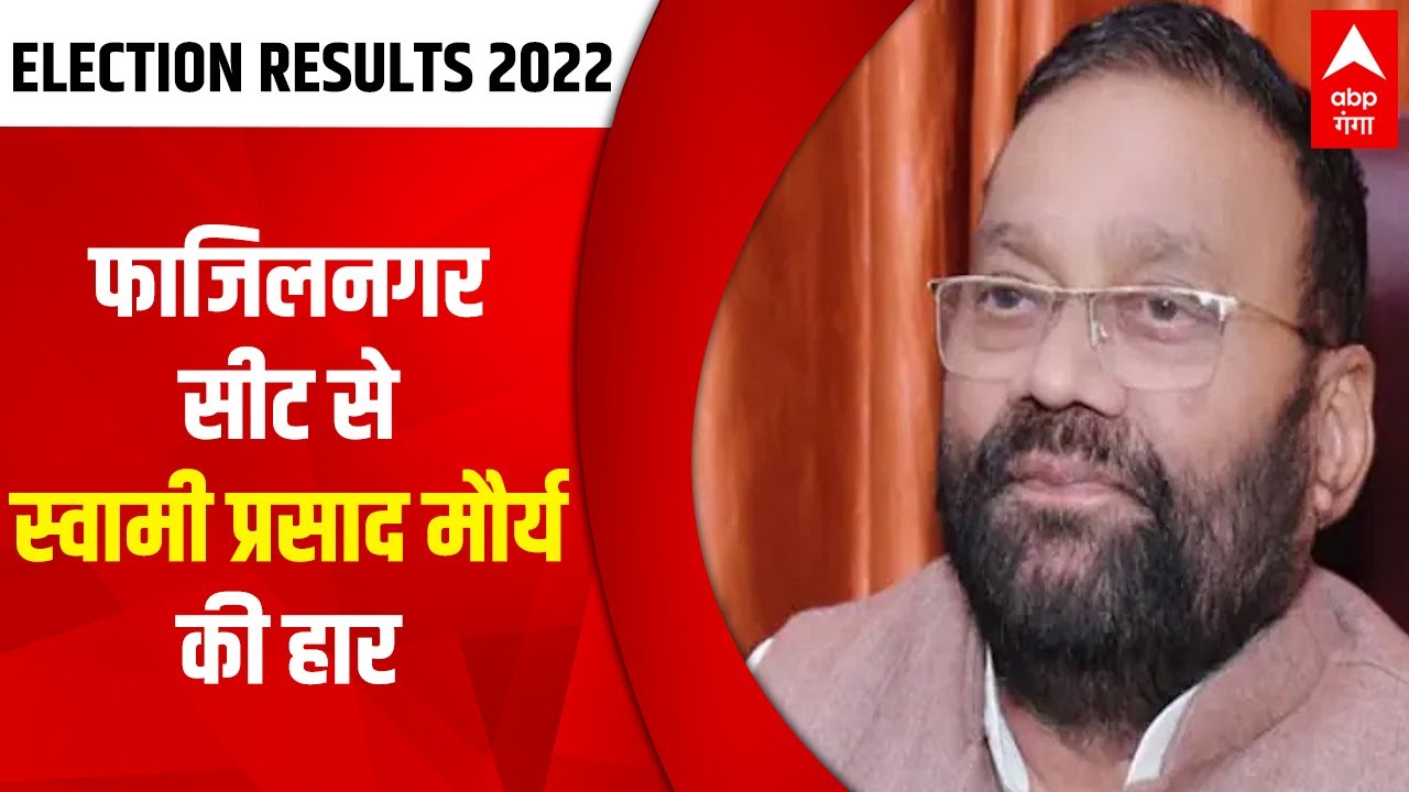 UP Election Result: फाजिलनगर सीट से Swami Prasad Maurya की करारी हार