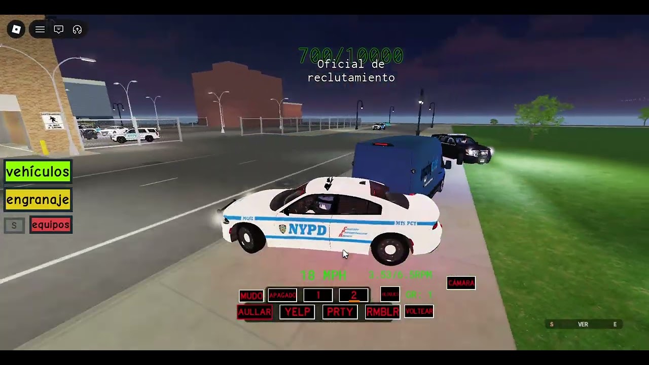 siendo policia en nueva york :D