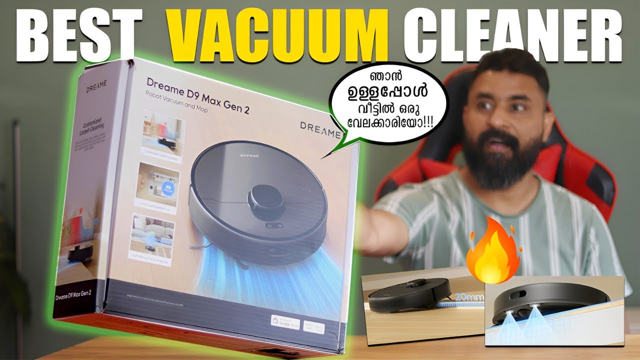 💪 DREAME D9 Max Gen2 Robot Vacuum and Mop - Handsfree Vacuum | Best Robot Vacuum Cleaner 2025