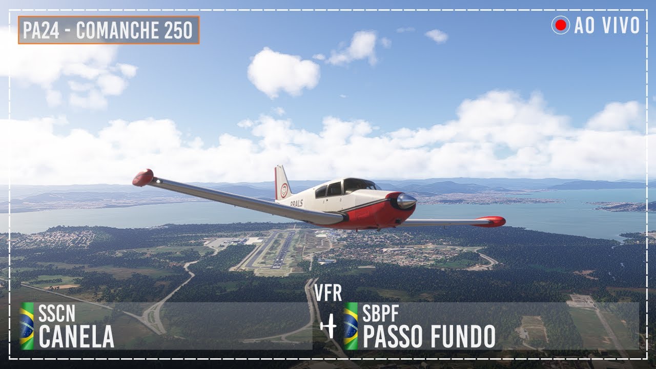 Flight Simulator 2024 | VFR Raiz | Canela - Passo Fundo | IVAO