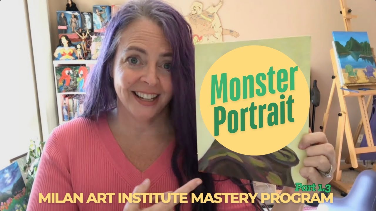 Learning Portrait Painting | Milan Art Institute Mastery Program 1.3