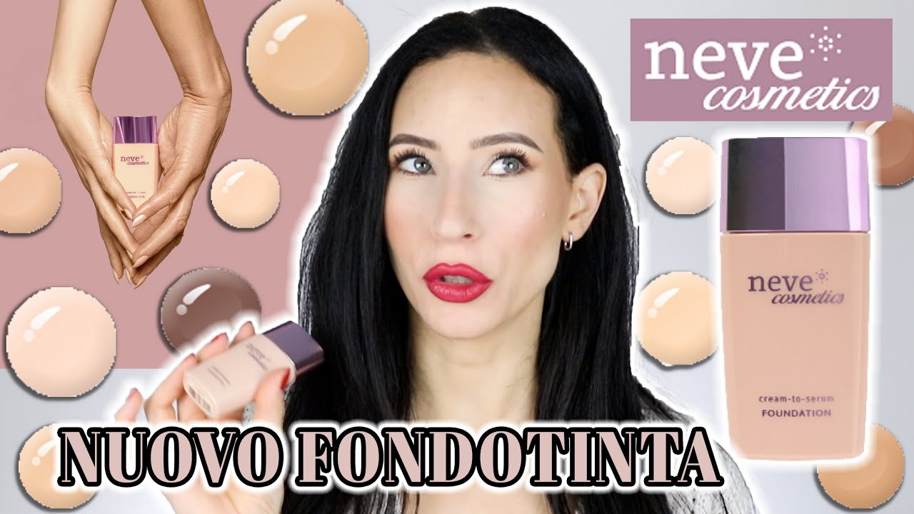 Cream To Serum Fondotinta Idratante & Anti Age di Neve Cosmetics