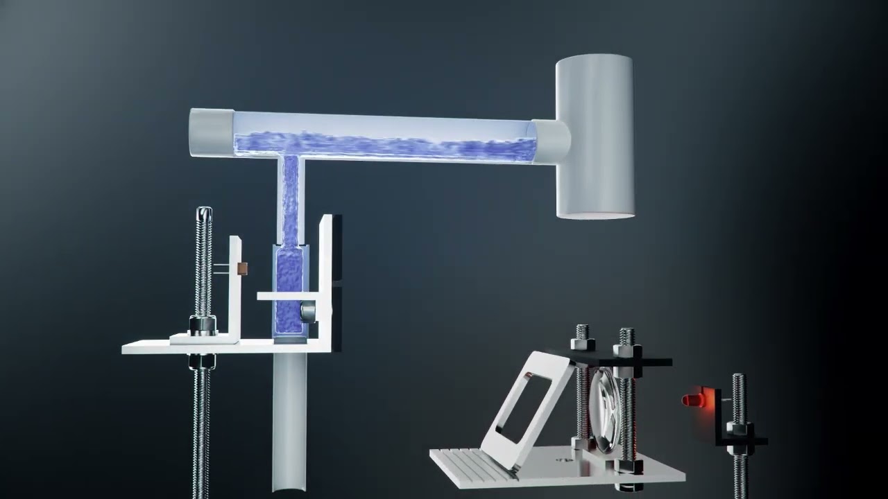 High-End 3D Product Visualization | Water Filtration & Mechanical Animation (Blender)