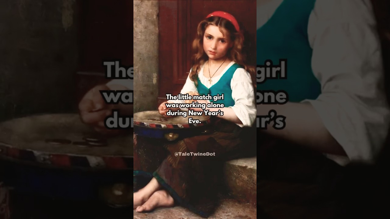 The Little Match Girl story 🥀-#history #art #fairytales #littlematchgirl