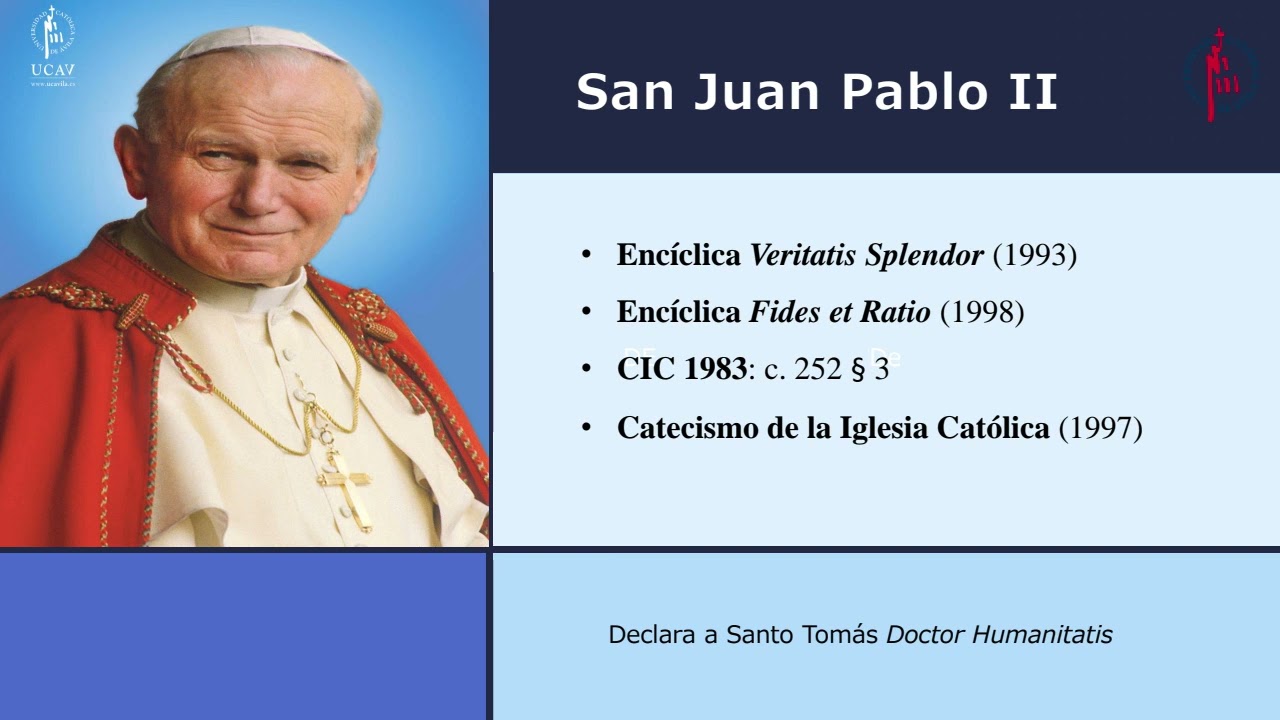 El legado de Santo Tomás de Aquino en la Iglesia Católica | Diálogos académicos internacionales