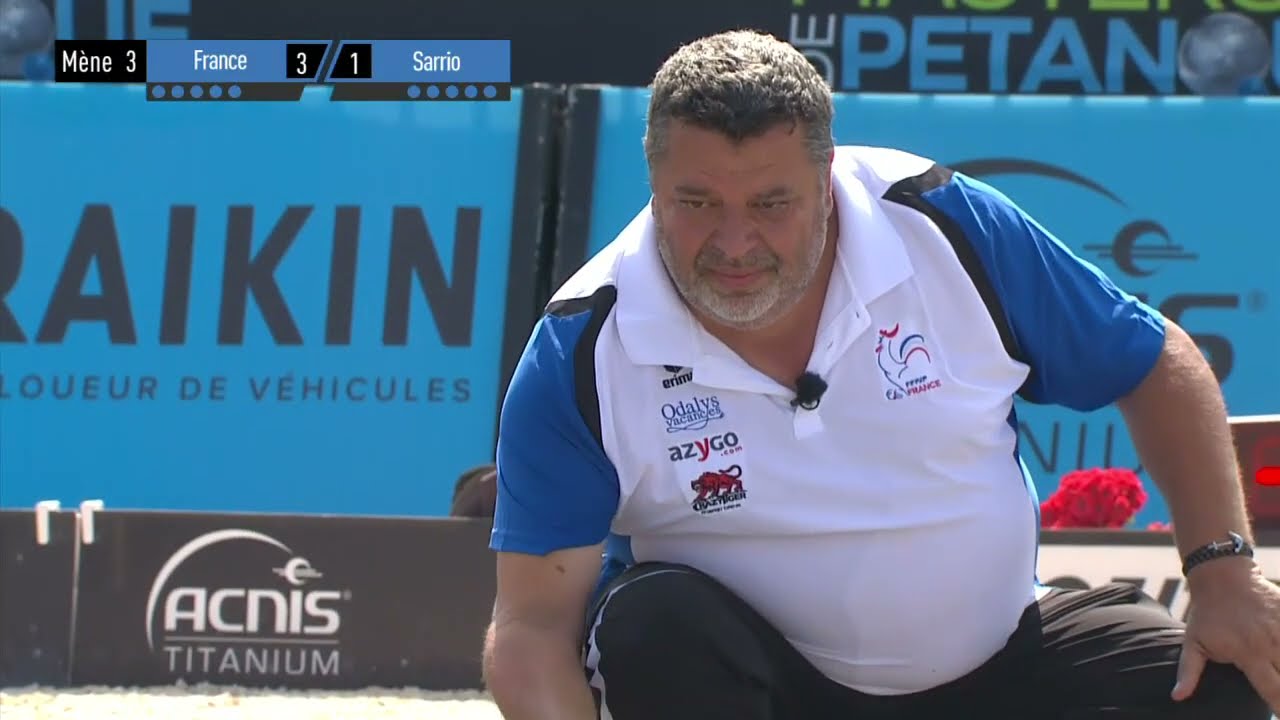Pétanque 2018 Masters étape 6 demi finale #2 à LIMOUX