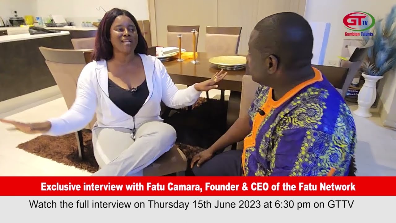 Special interview with Fatu Camara Founder and CEO of the Fatu Network.