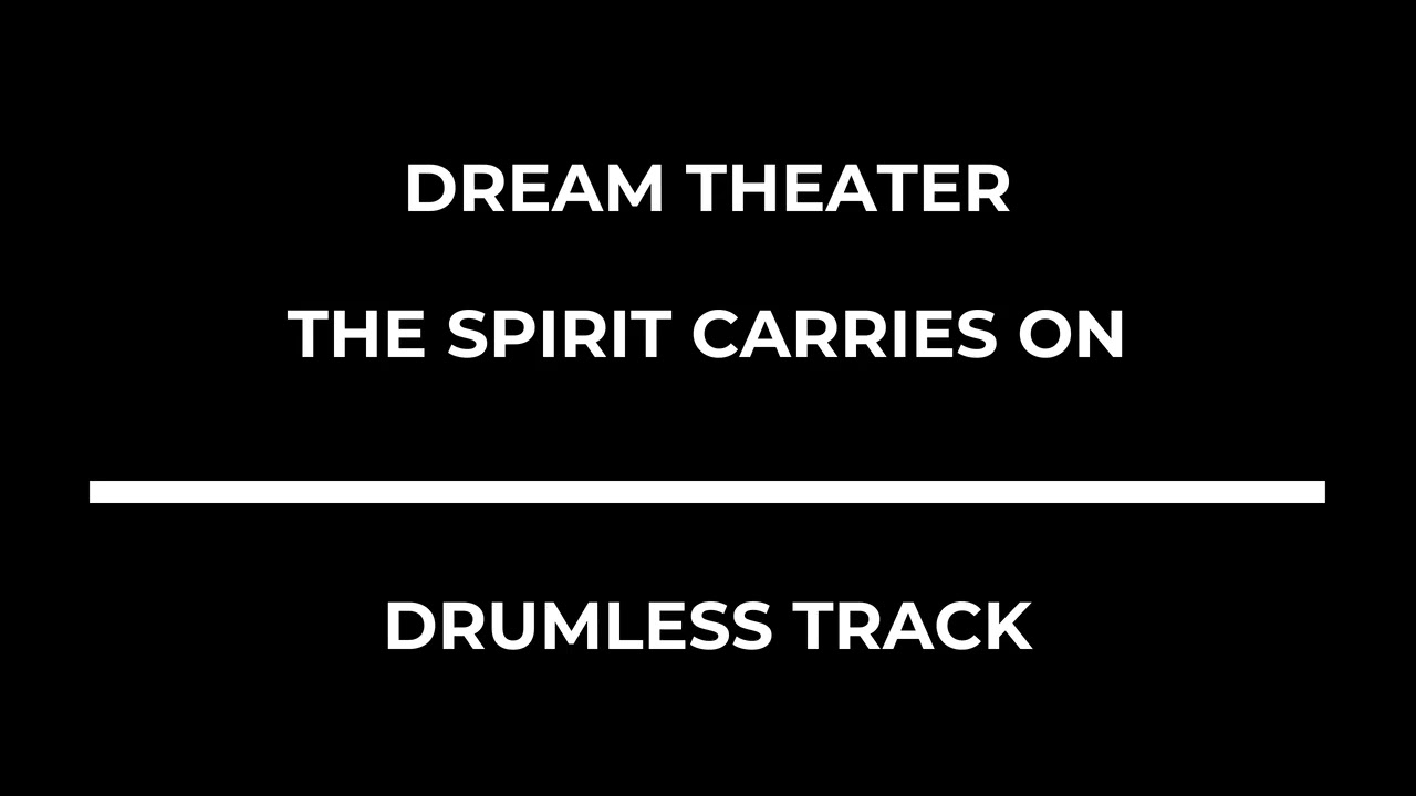 Dream Theater - The Spirit Carries On (drumless) - 127 BPM