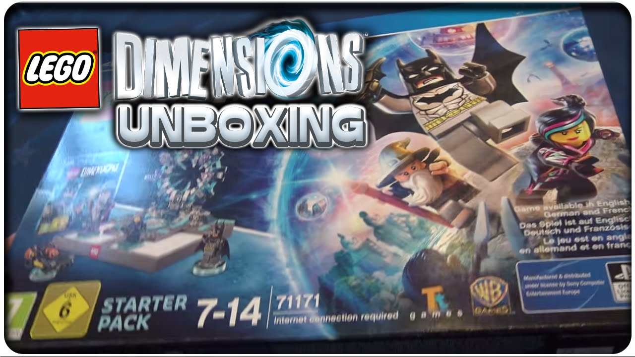 LEGO DIMENSIONS Starter Pack Unboxing + zusammenbauen