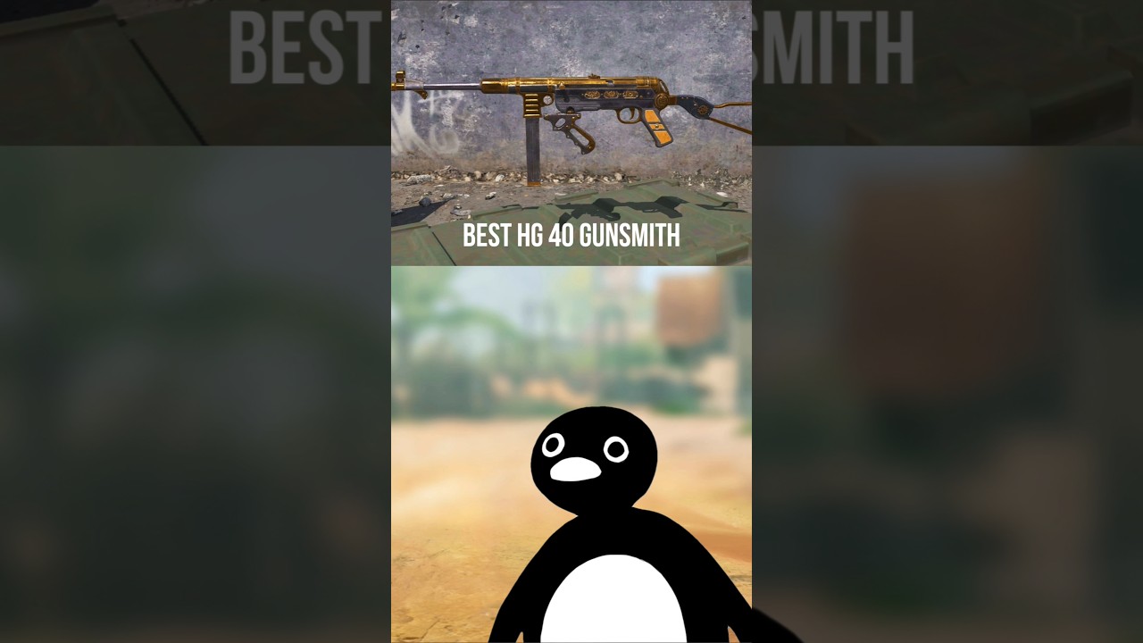 Best HG 40 GOLDEN GEARS Gunsmith in Season 9 CODM: Fast ADS High Damage #shorts #codm #codmobile