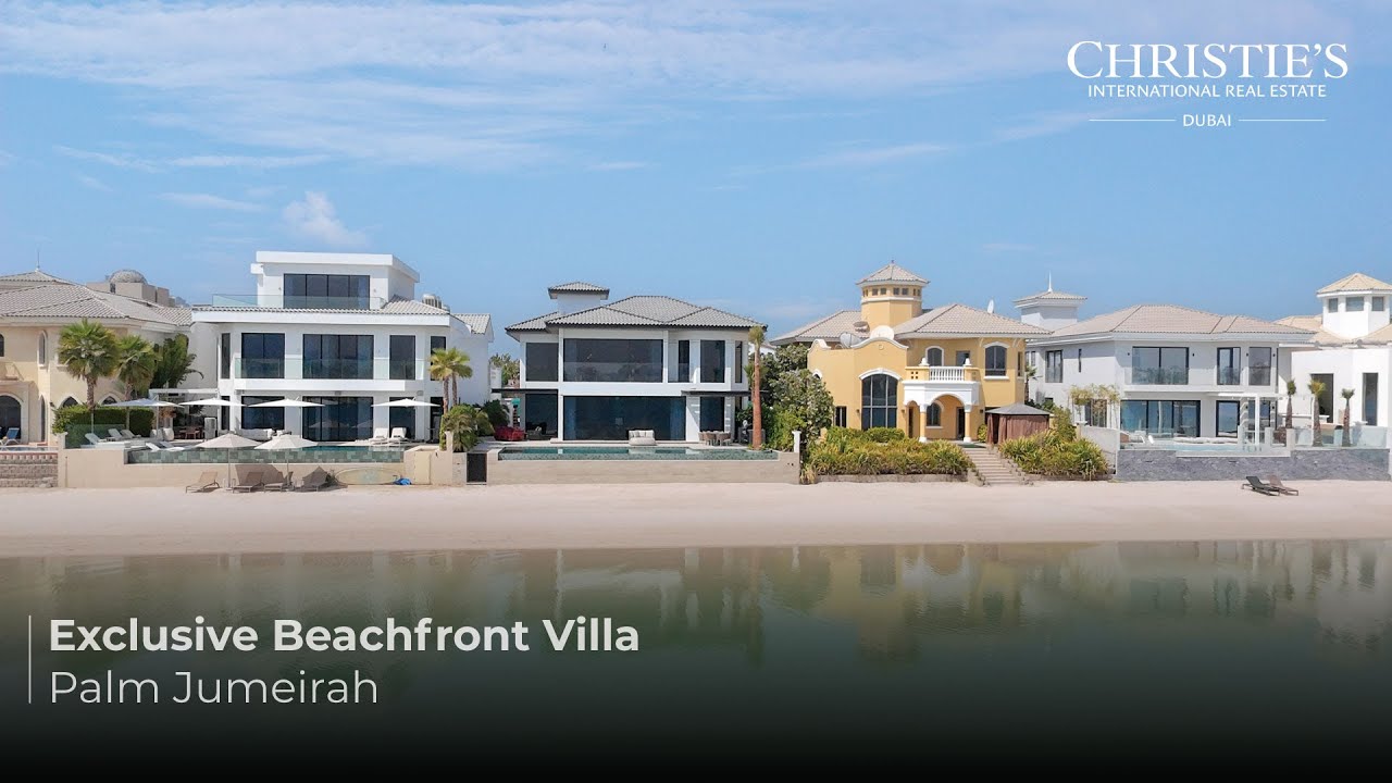 Exclusive Beachfront Villa on Palm Jumeirah