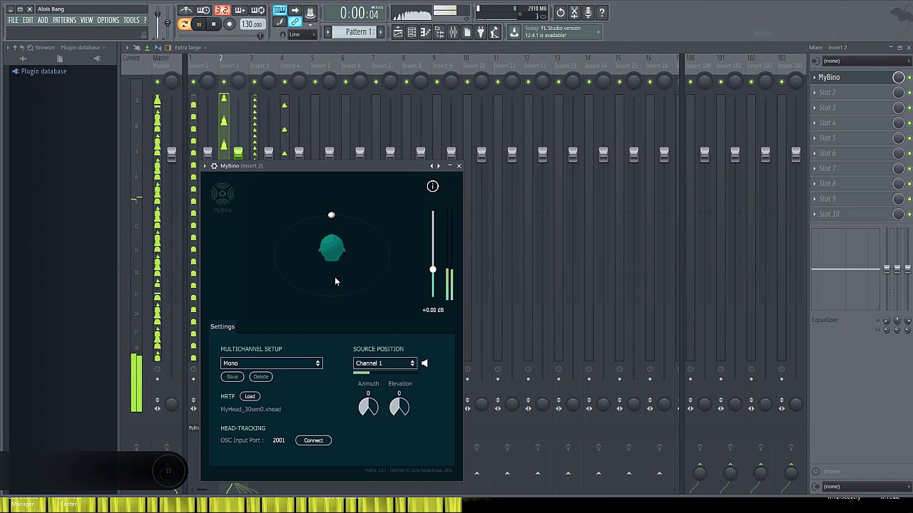 Mixage BINAURAL gratuit dans votre séquenceur - My Bino