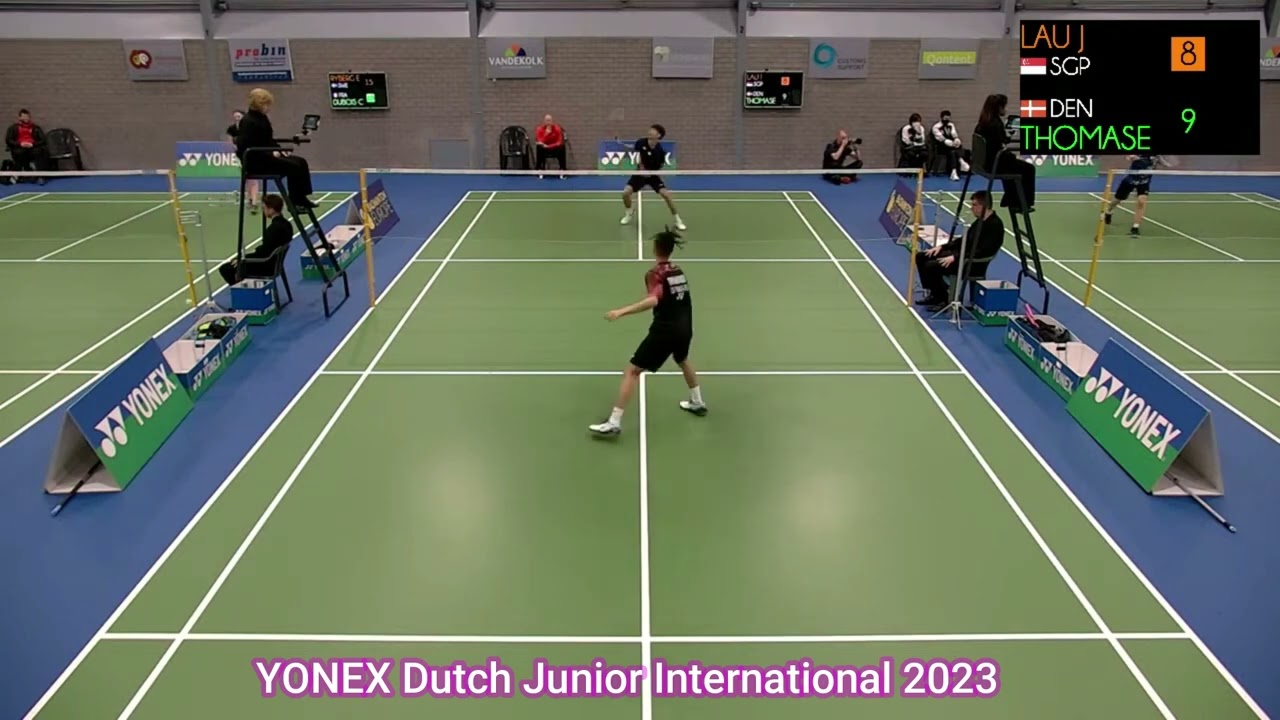 MS-U19| Marcus LAU Jun Hui (SGP) vs Salomon Adam THOMASEN (DEN)