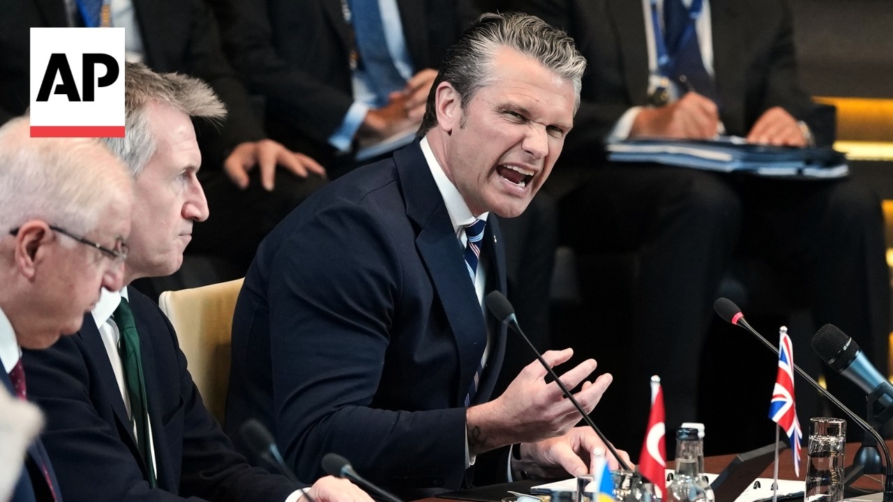 Pete Hegseth says 'Europe was not supposed to be a dependency' of the US