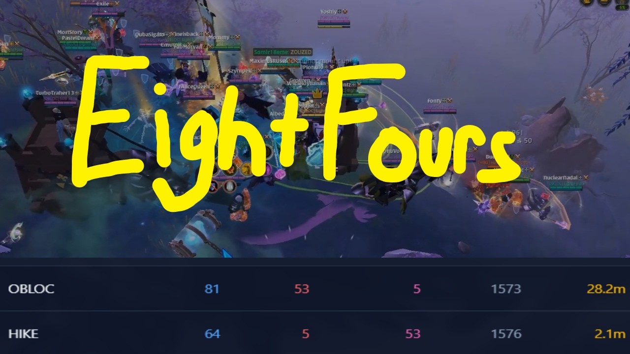 EightFours 32% vs Heralds of Valhalla 32% | Caller POV | Albion Online ZvZ