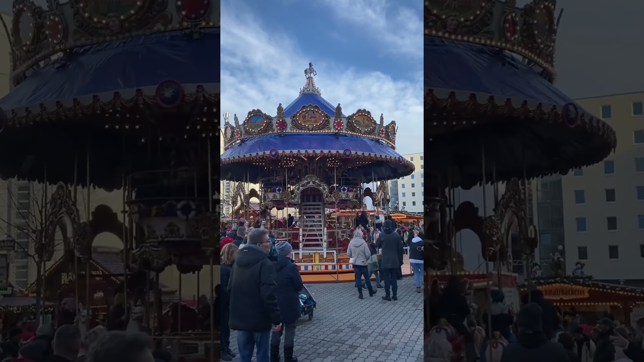 Карусель в Лейпциге #germany #leipzig #travel