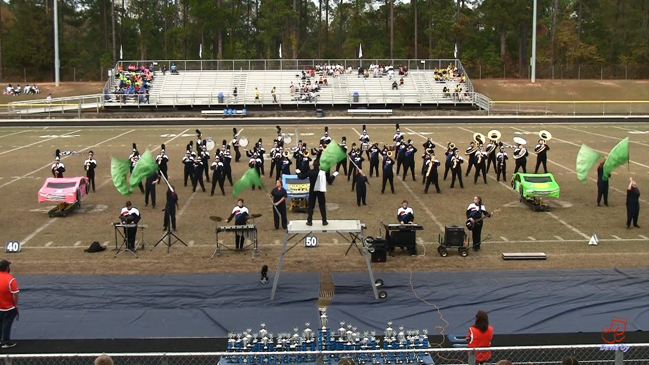 Randleman High School Marching Tigers at Union Pines 10/26/2019