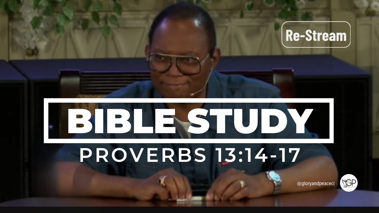 Jan 14/26 - Bible Study - Prov 13:14 - Re-Stream