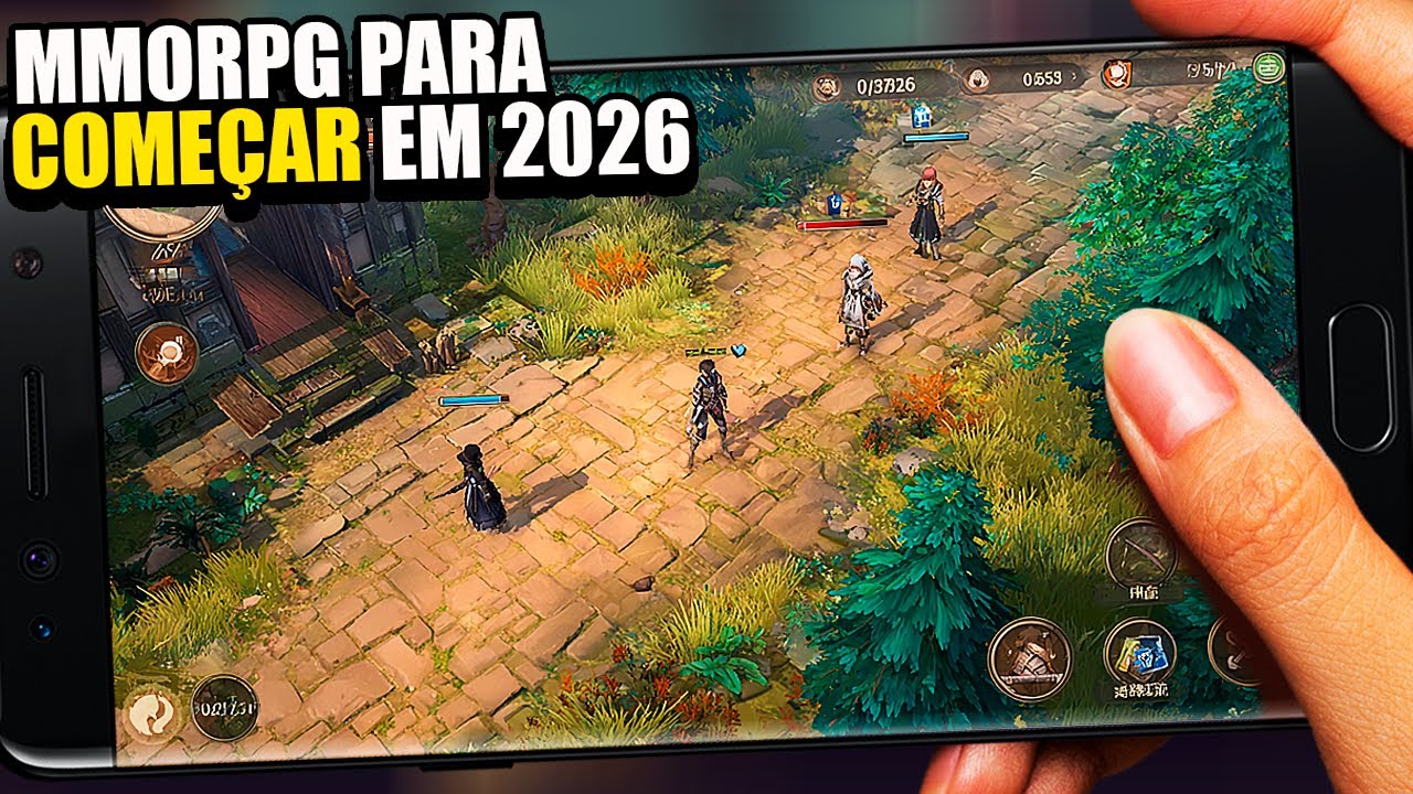 MMORPG MOBILE PARA COMEÇAR A JOGAR EM 2026