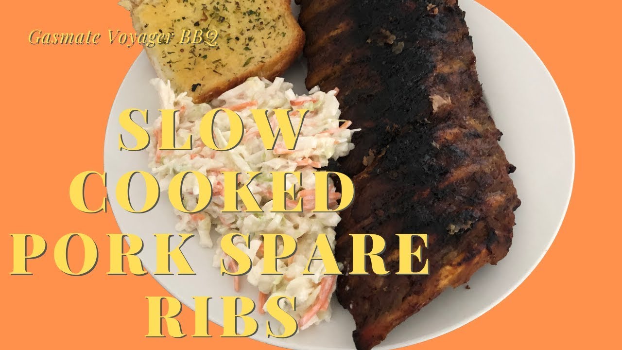 #4  Pork Ribs on the Gasmate Voyager BBQ