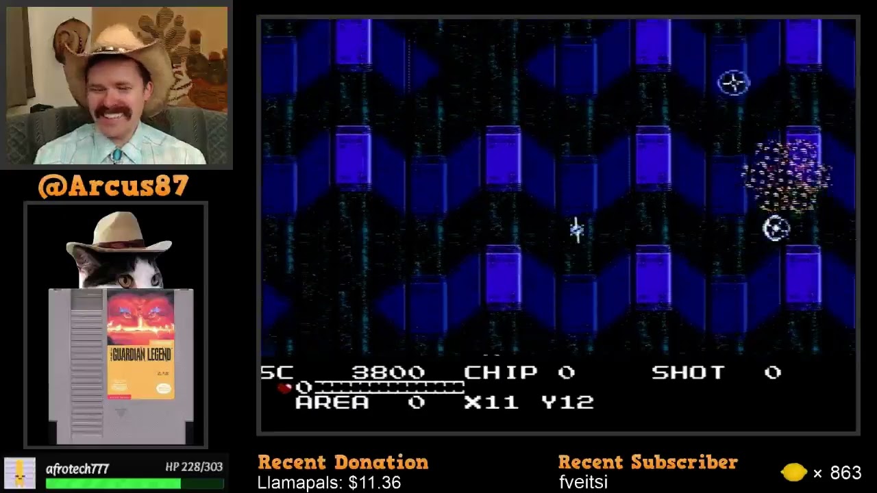 The Guardian Legend (NES) full playthrough by Arcus