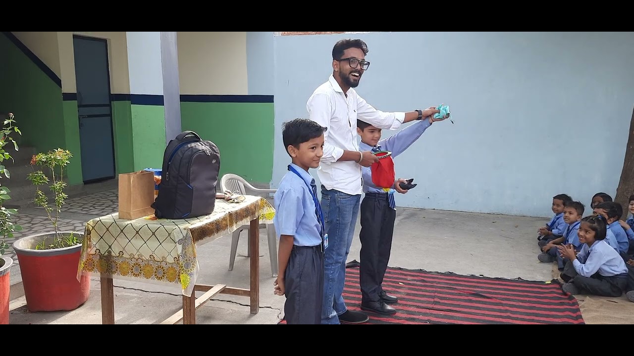 Magic show in school #magic #jagriti shiksha sadan school #trendingvideo #viral #tricks #magictrick