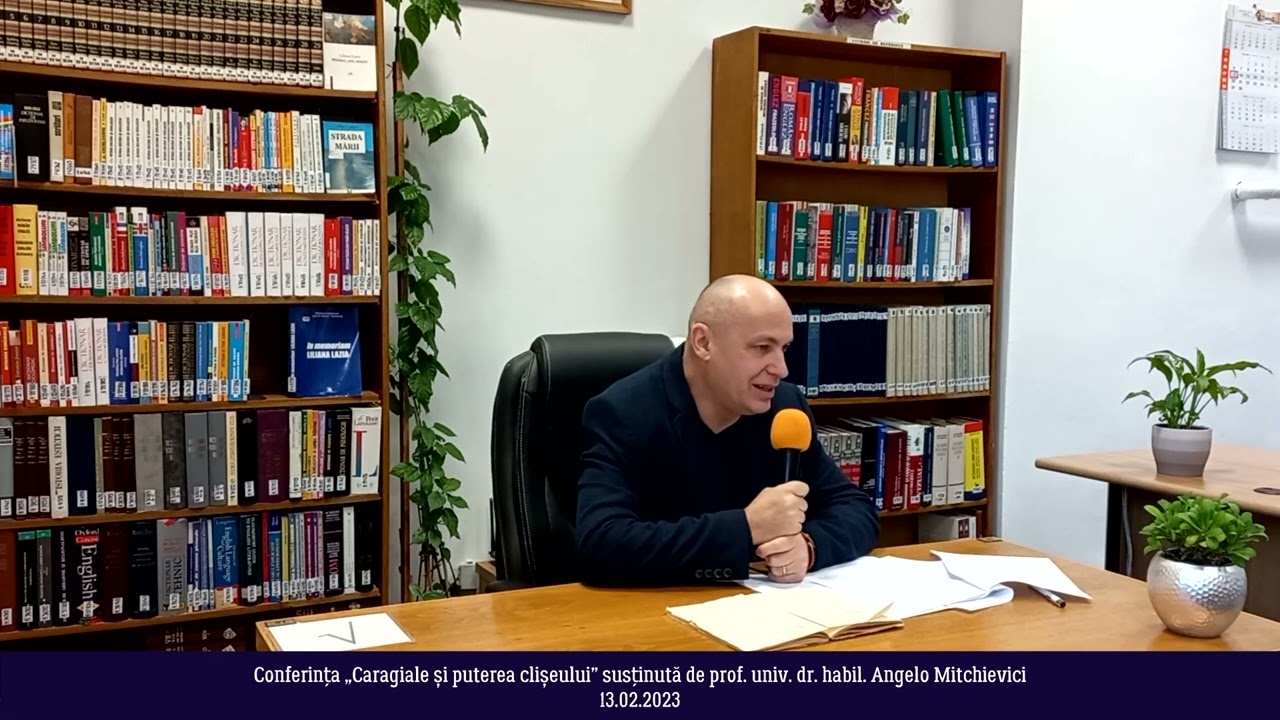 VIDEO | Conferința &bdquo;Caragiale și puterea clișeului