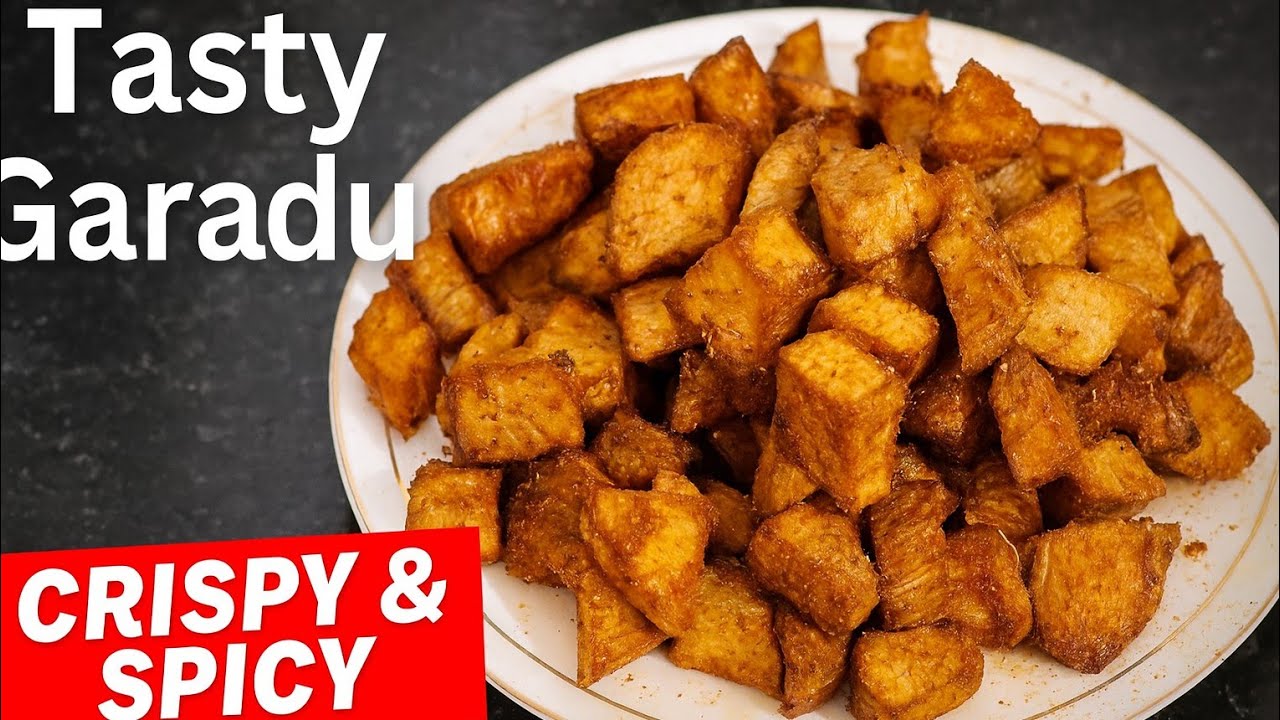 मालवा के प्रसिद्ध क्रिस्पी,चटपटा,मसालेदार गराडू | Crispy Garadu Recipe | Malwa Special Snack