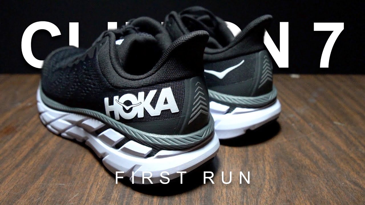 Hoka Clifton 7 - First Run