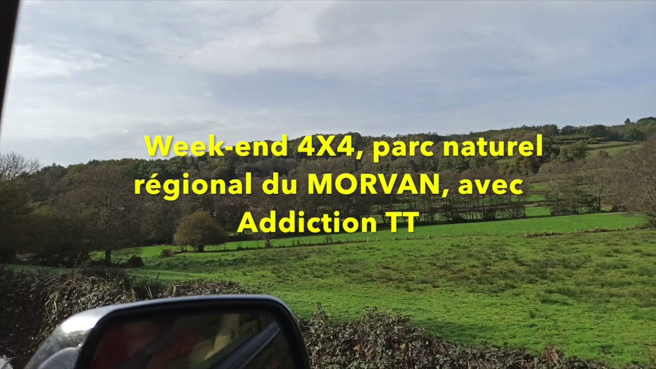 Week-end 4X4 dans le MORVAN, novembre 2022.