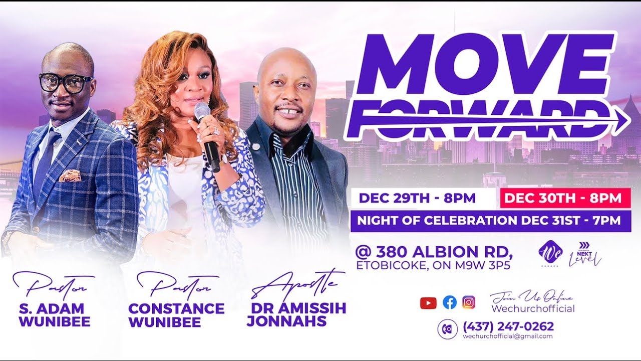 MOVE FORWARD CONFERENCE (DAY 2)- APOSTLE JONNAHS AMISSIH